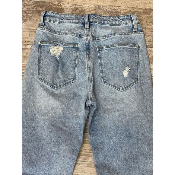 Altar’d State Jeans Distressed High Rise Light Wash Women’s Junior’s Size 3 - Picture 7 of 7